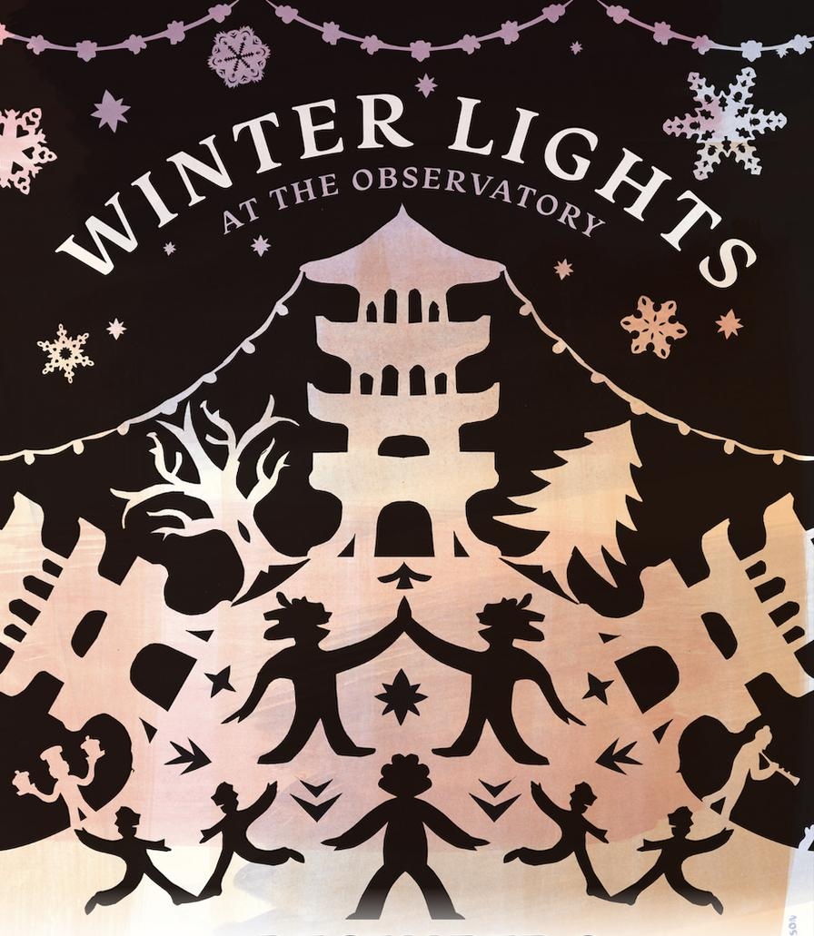 Winter Lights at the Observatory