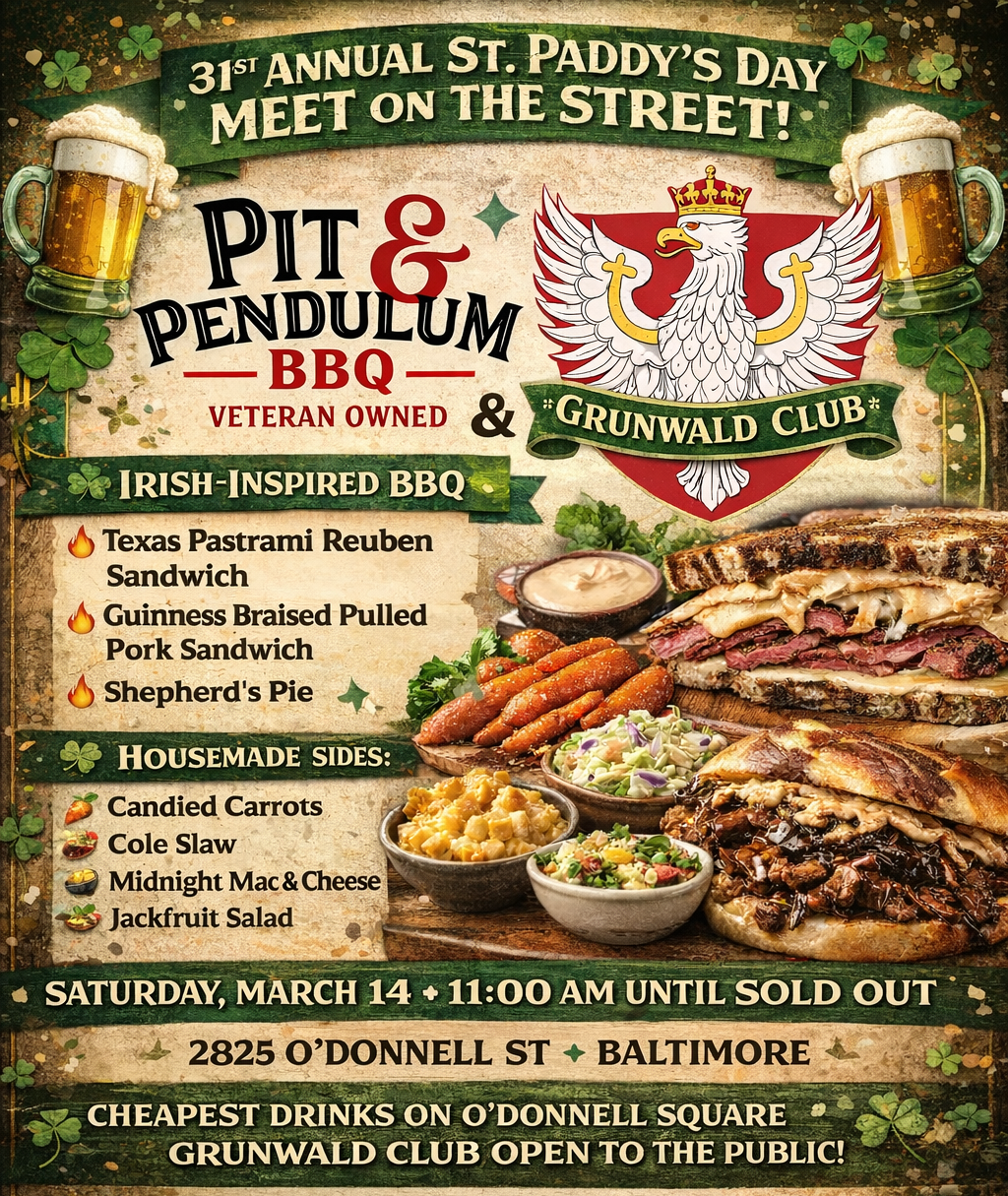 St. Paddy’s Day in Canton: Join Us at the Grunwald Club!