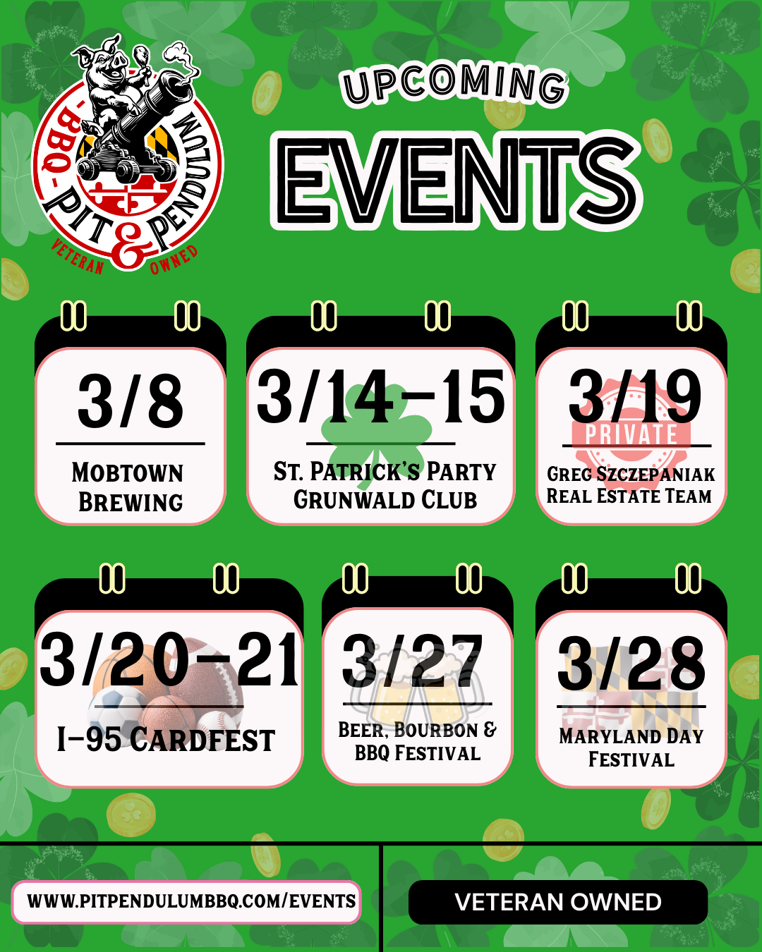 March Madness & Maryland Pride: The Pit & Pendulum March Roadmap